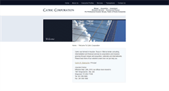 Desktop Screenshot of catric.com